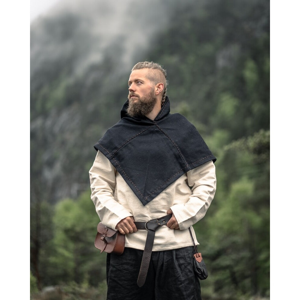 Product image Medieval Hood Halfdan black