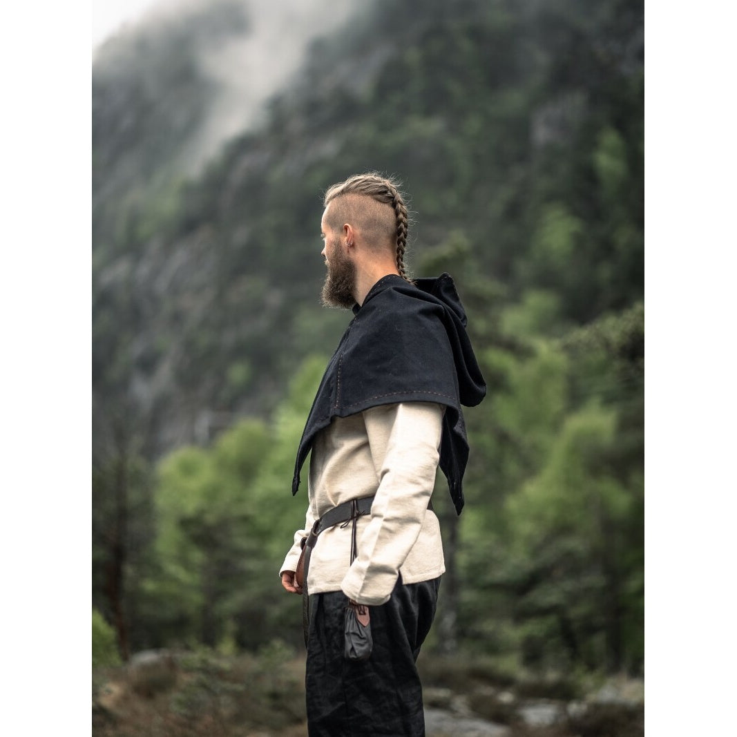 Product image Medieval Hood Halfdan black