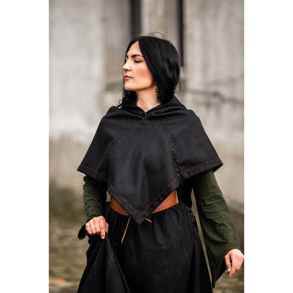 Product image Medieval Hood Halfdan black