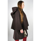 Product image Medieval Hood Egill with Embroidery brown