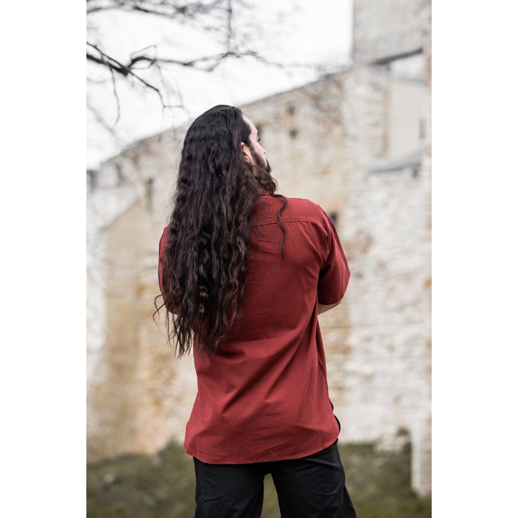 Product image Medieval Shirt Erik Short Sleeve red