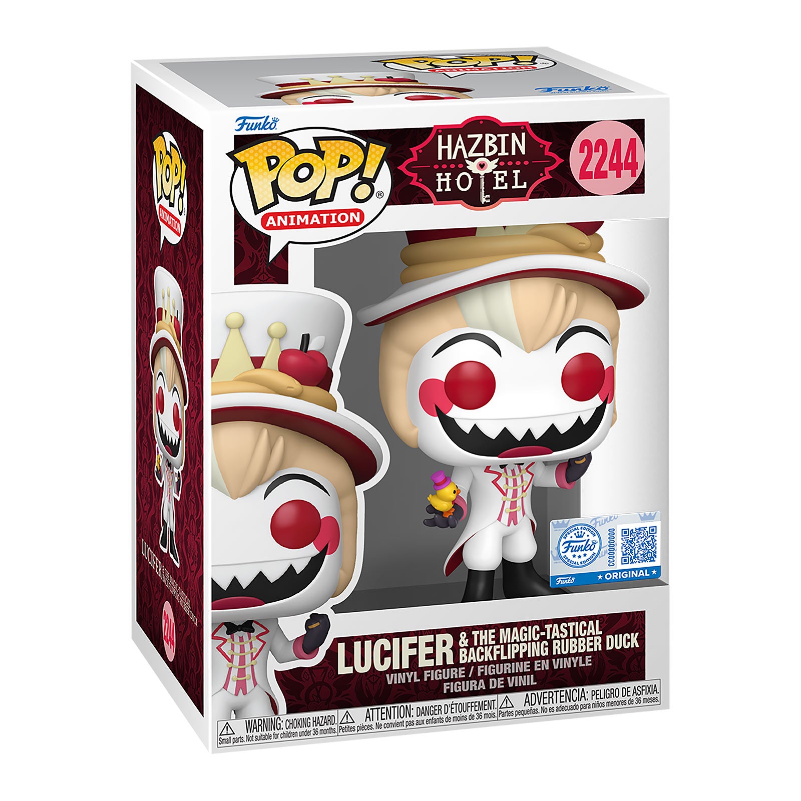 Product image Hazbin Hotel – Lucifer with Magic Duck Funko Pop! Figure