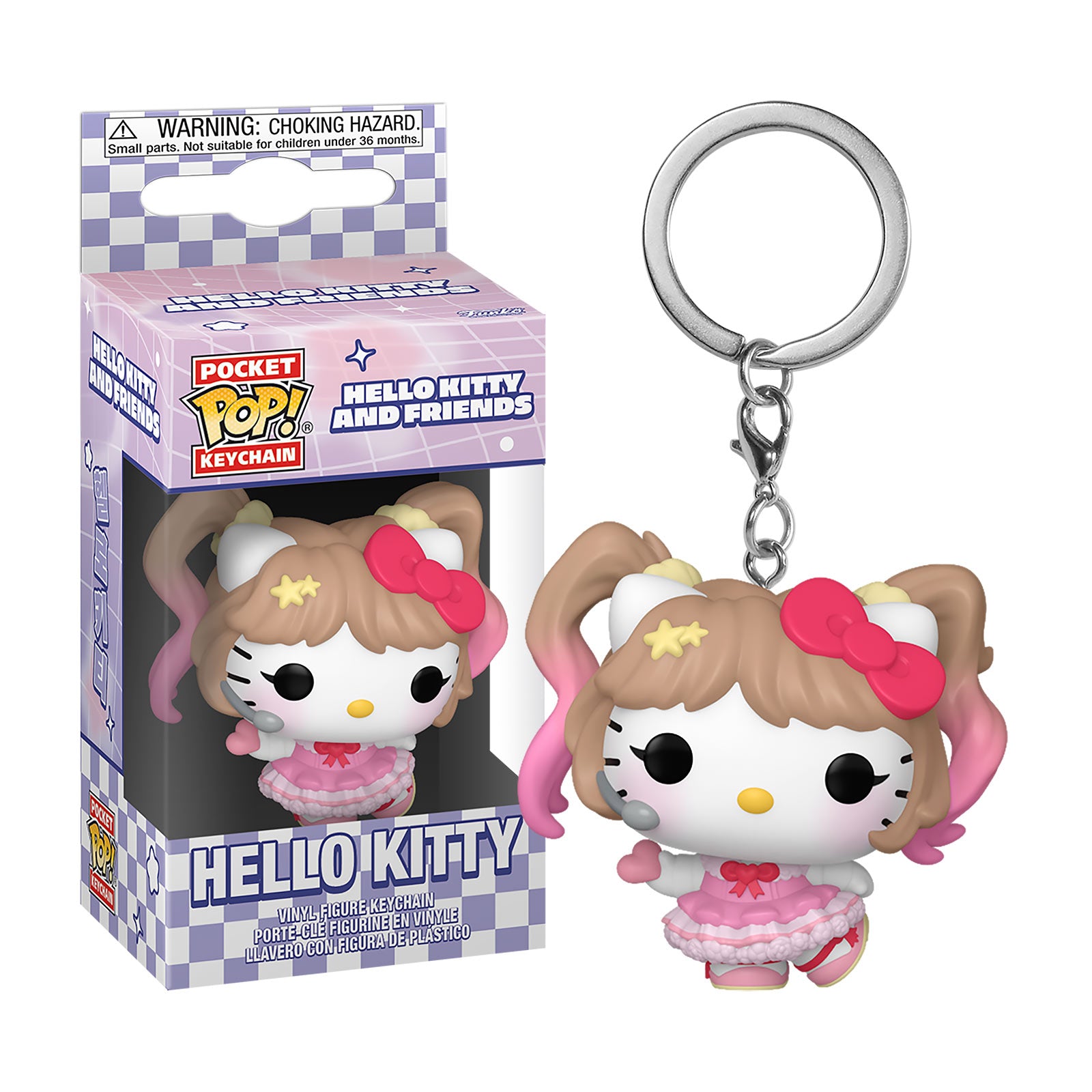 Product image Hello Kitty & Friends - Kitty K-Pop Funko Pop Keychain