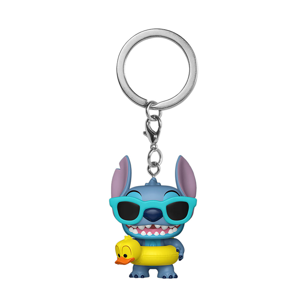 Product image Stitch in Swim Ring Funko Pop Keychain - Lilo & Stitch
