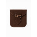 Product image Medieval Leather Belt Pouch with Snake Clasp Adelie