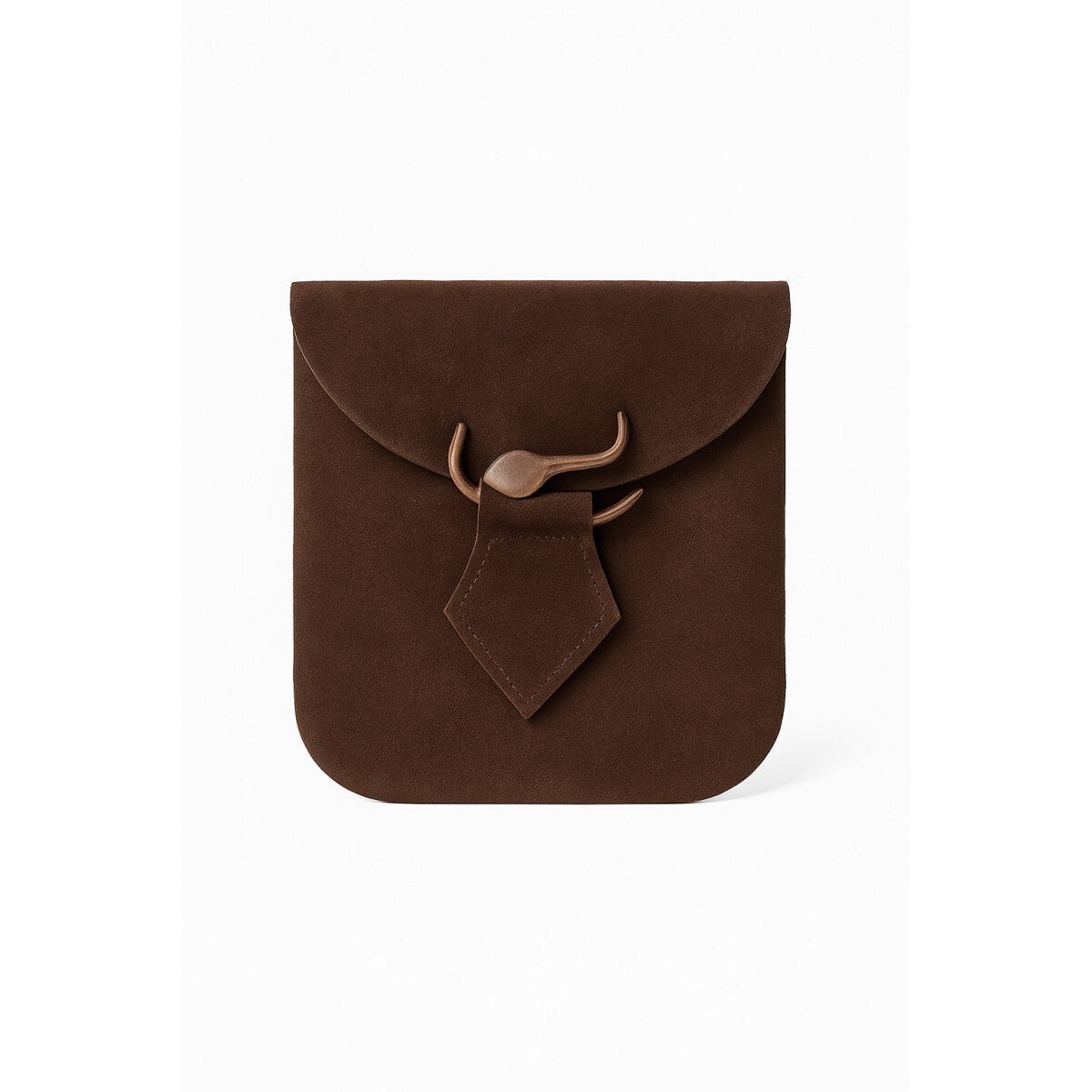 Product image Medieval Leather Belt Pouch with Snake Clasp Adelie