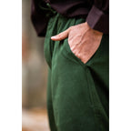 Product image Medieval Trousers Linhart with Laced Waistband green