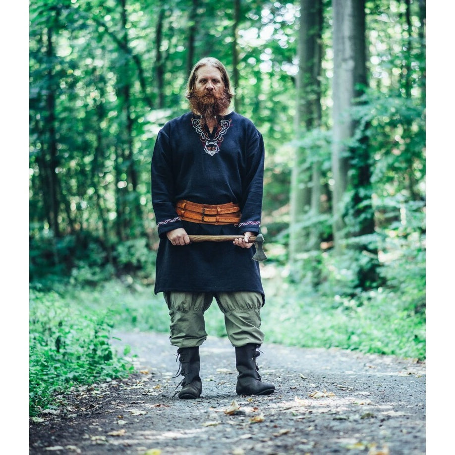 Product image Medieval Trousers Magnus with Leg Lacing green