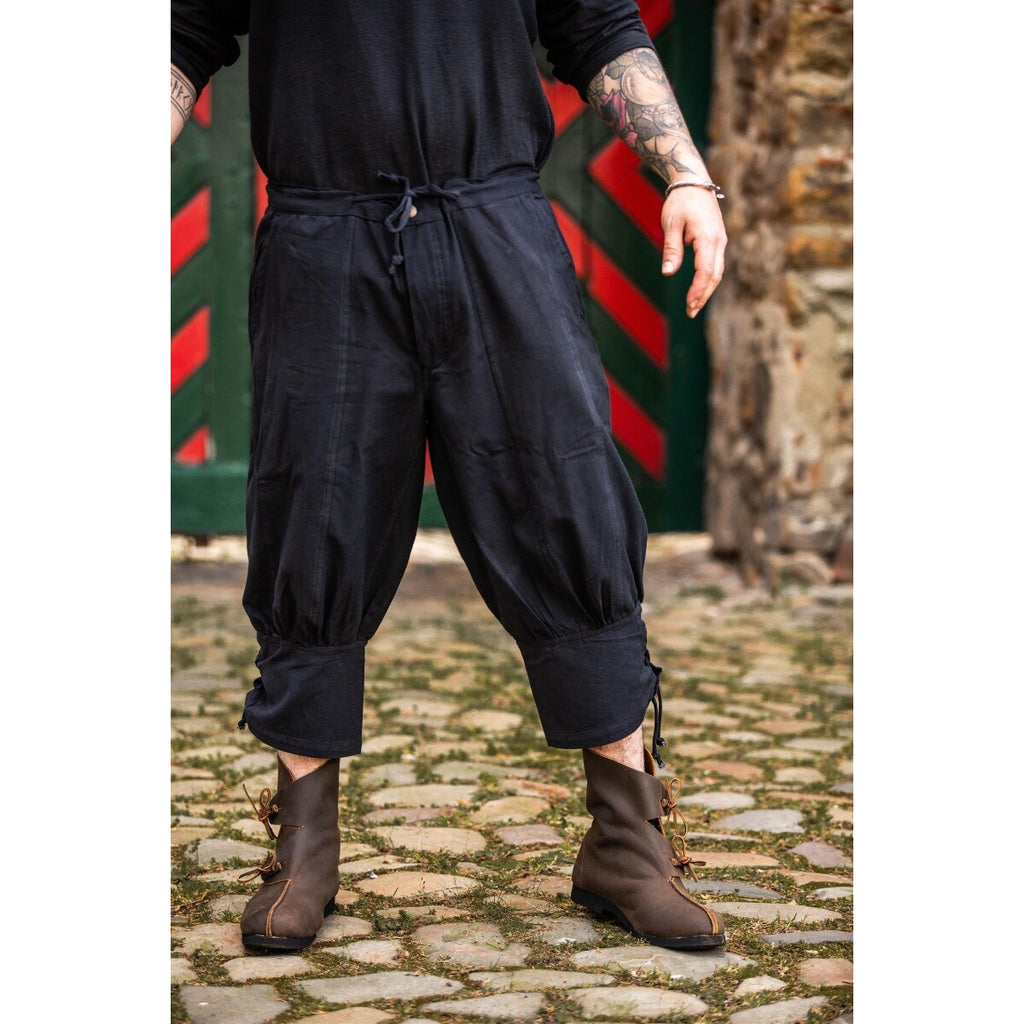 Product image Medieval Knee Breeches Laurence with Lower Leg Lacing black