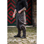 Product image Medieval Trousers Tiago with Leg Lacing brown