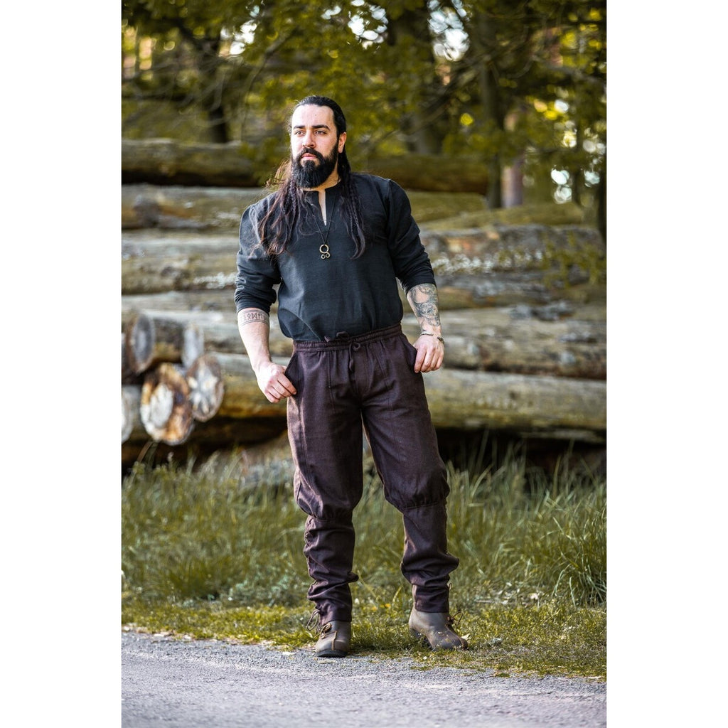 Product image Medieval Woolen Trousers Jorgen brown