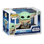 Product image Grogu with Mudhorn Chest Armor Funko Pop Bobble-Head Figure - Star Wars The Mandalorian and Grogu