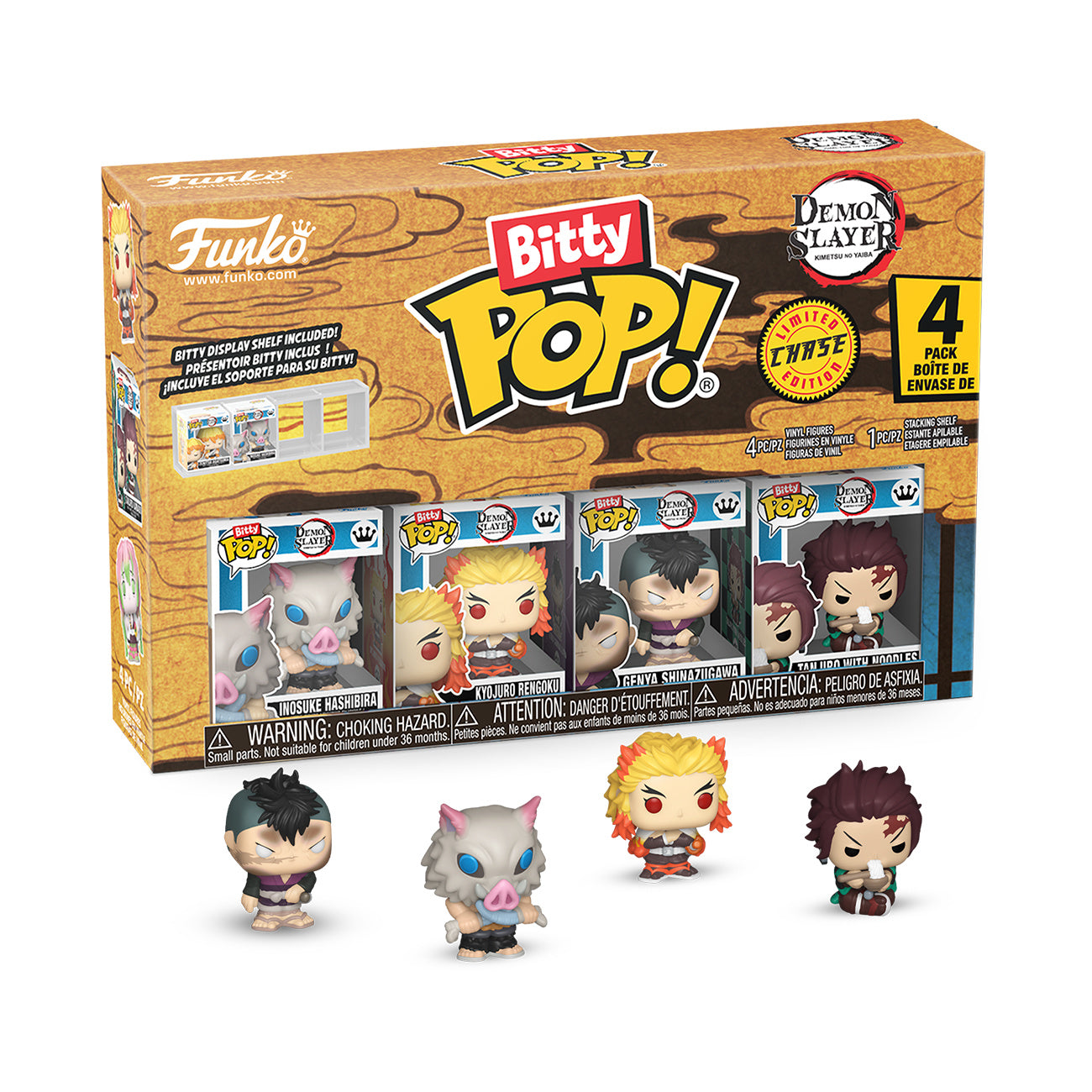 Product image Demon Slayer - Funko Bitty Pop 4-Pack Figure Set Series 3