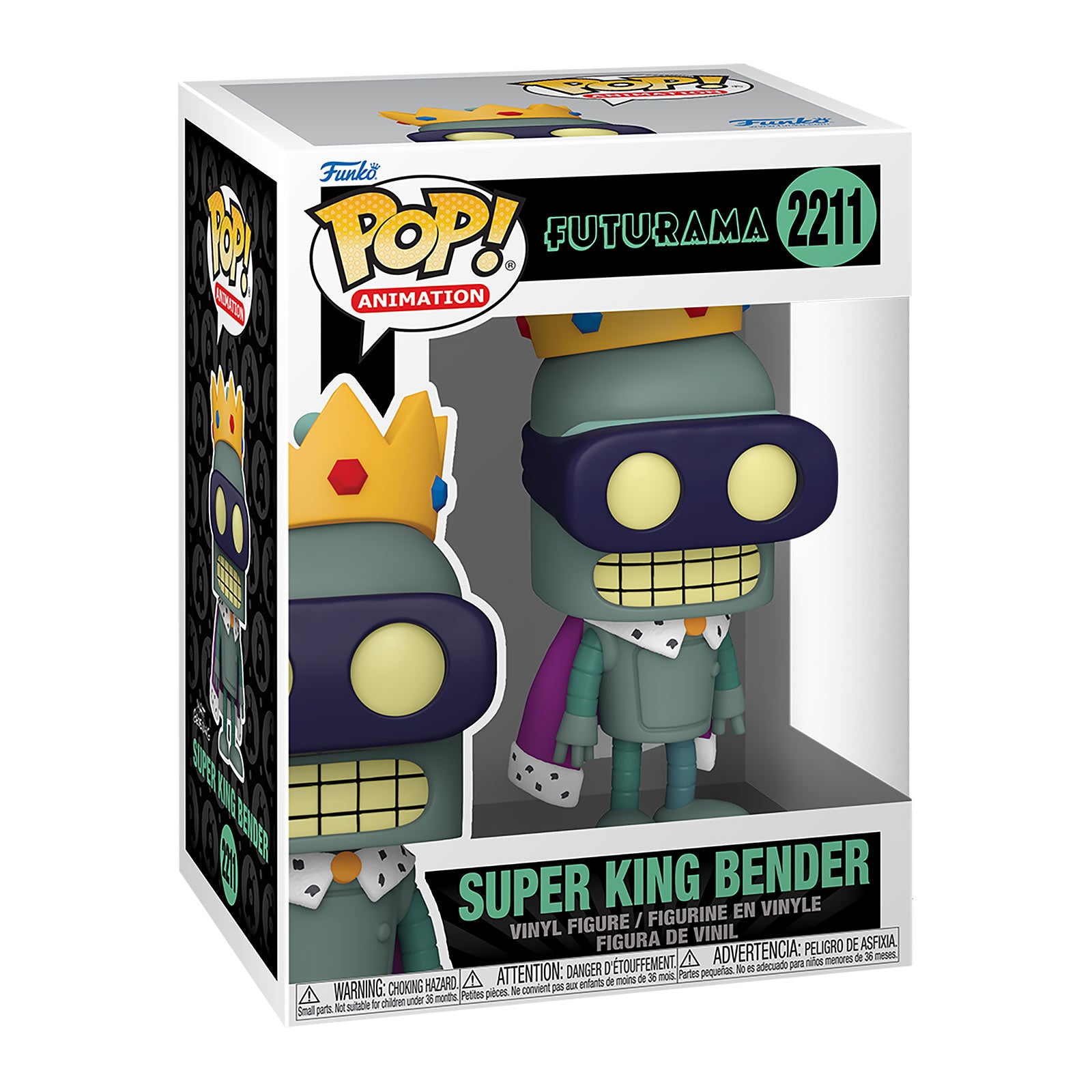 Product image Futurama - Super King Bender Funko Pop Figure