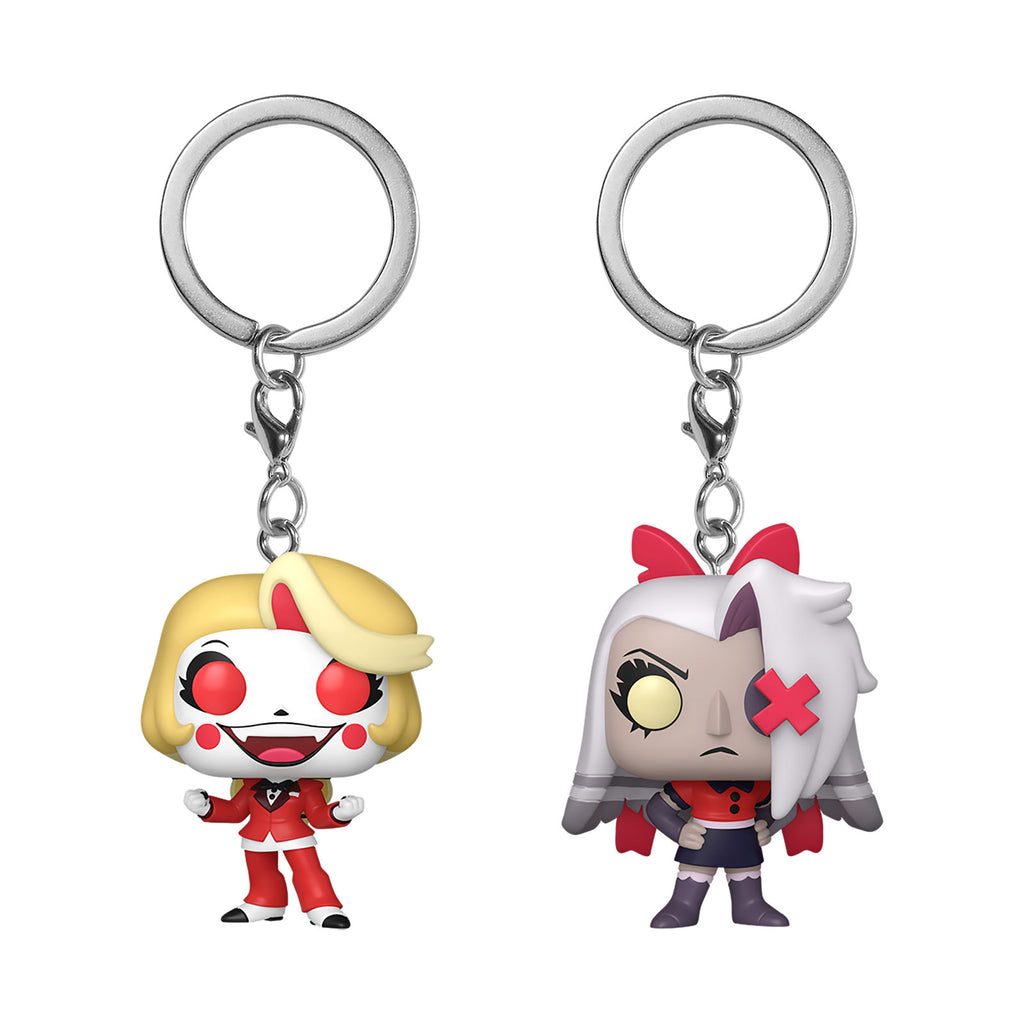 Product image Hazbin Hotel - Charlie and Vaggie Keychain 2-Pack