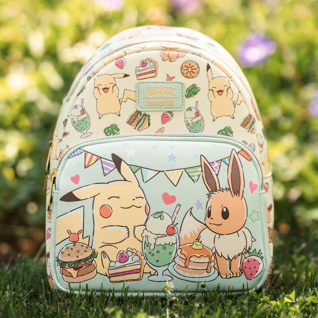 Product image Pokémon - Pikachu and Eevee Food Collection Mini Backpack