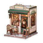 Product image CuteBee - Sunny Cafe Miniature House Book Nook Model Kit