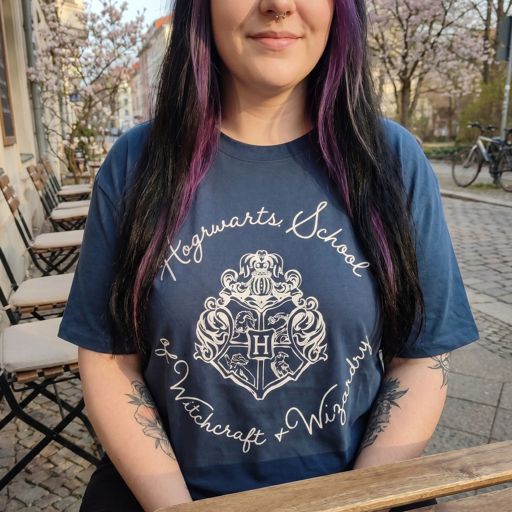 Product image Hogwarts Crest T-Shirt Blue - Harry Potter