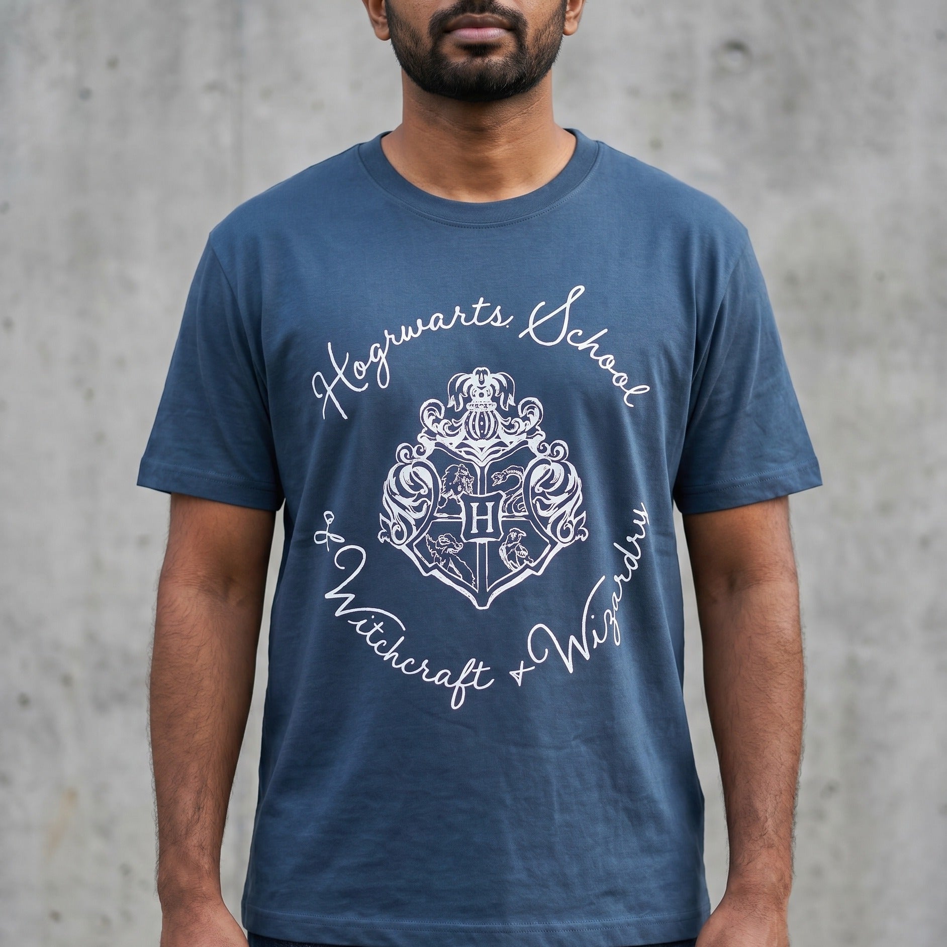 Product image Hogwarts Crest T-Shirt Blue - Harry Potter