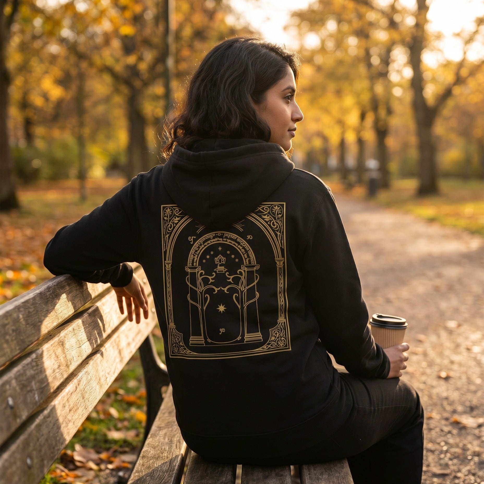 Product image Doors of Durin Hoodie - The Lord of the Rings