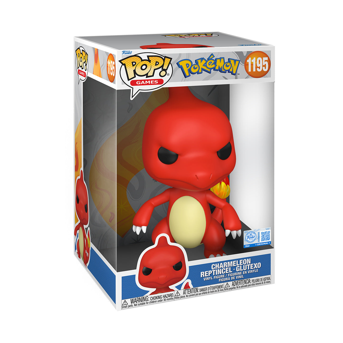 Product image Pokémon - Charmeleon Jumbo Funko Pop! Figure