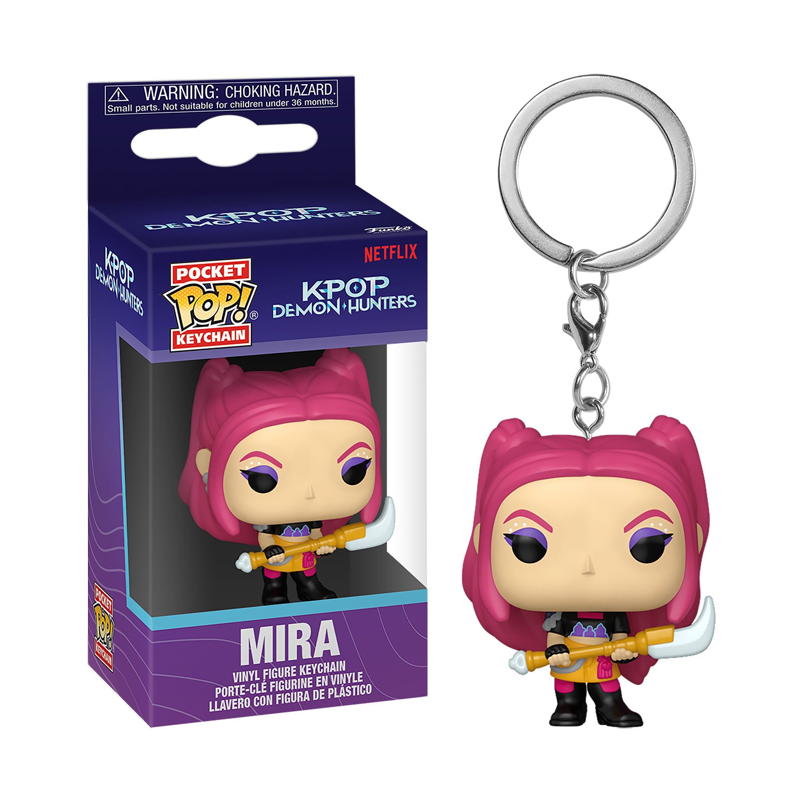 Product image KPop Demon Hunters - Mira Funko Pop Keychain