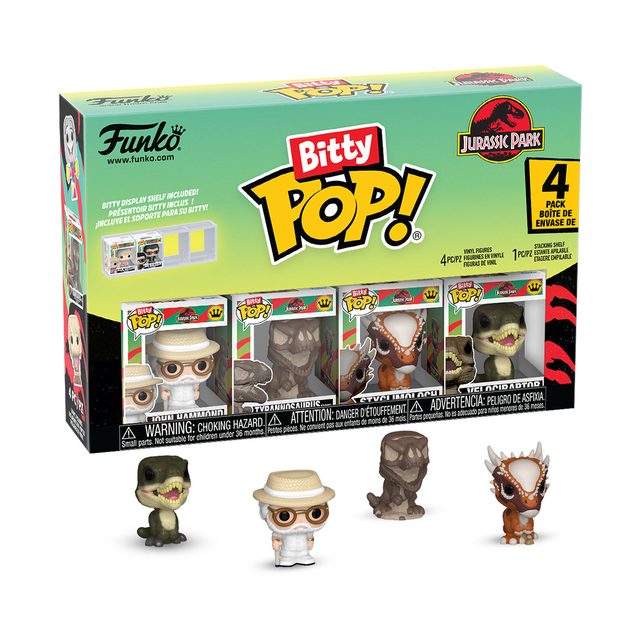 Product image Jurassic Park - Funko Bitty Pop Figure Set Series 2