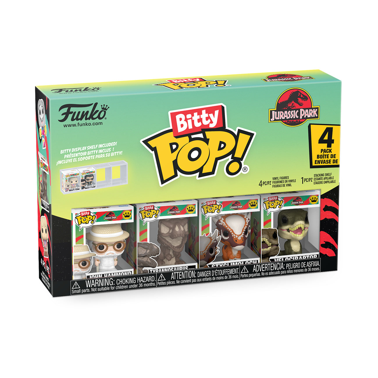 Product image Jurassic Park - Funko Bitty Pop Figure Set Series 2