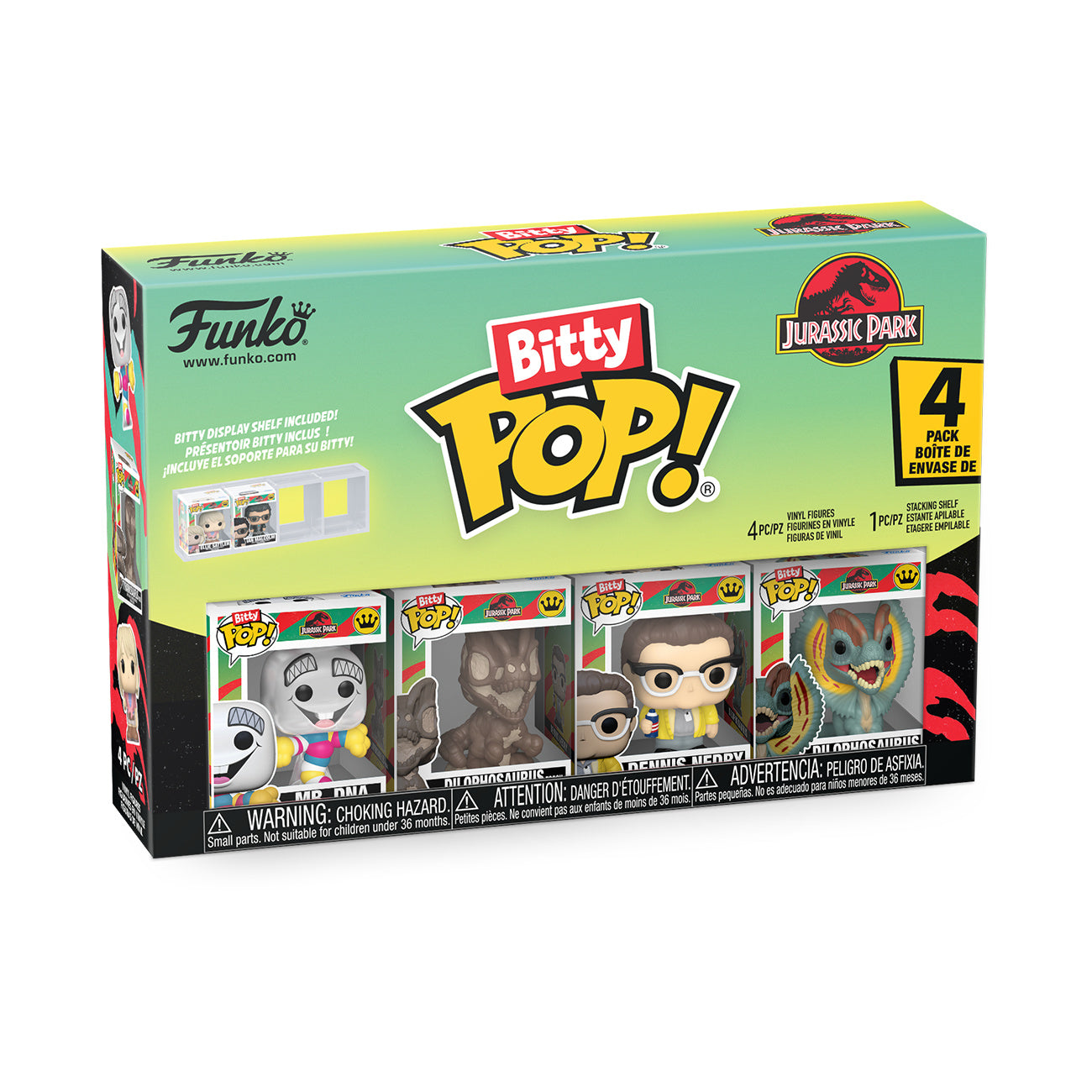 Product image Jurassic Park - Funko Bitty Pop Figure Set Series 3
