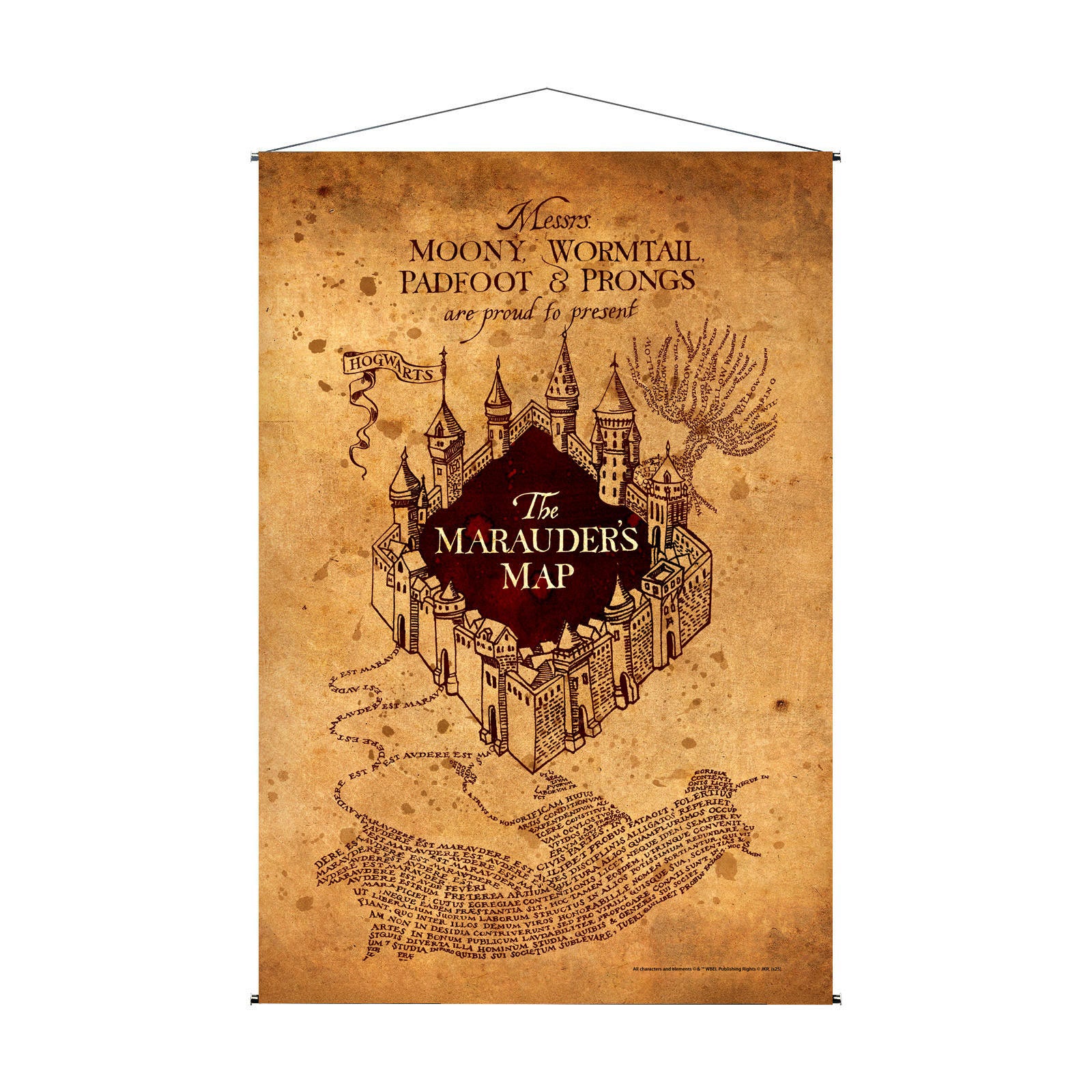 Product image Harry Potter - Marauder’s Map Wall Scroll