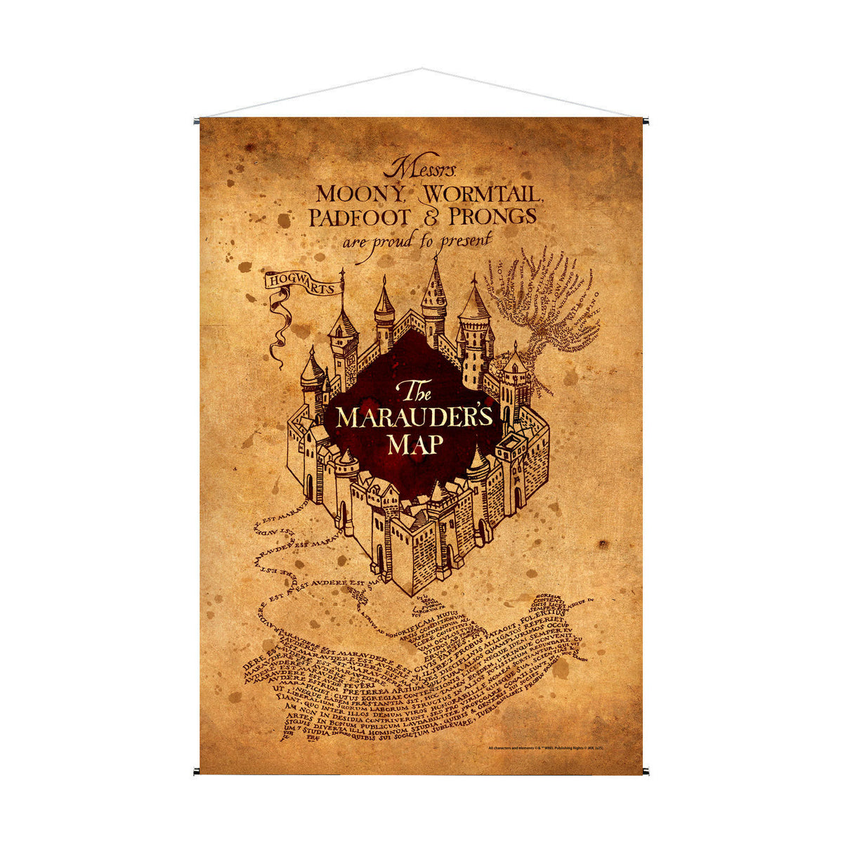 Product image Harry Potter - Marauder’s Map Wall Scroll