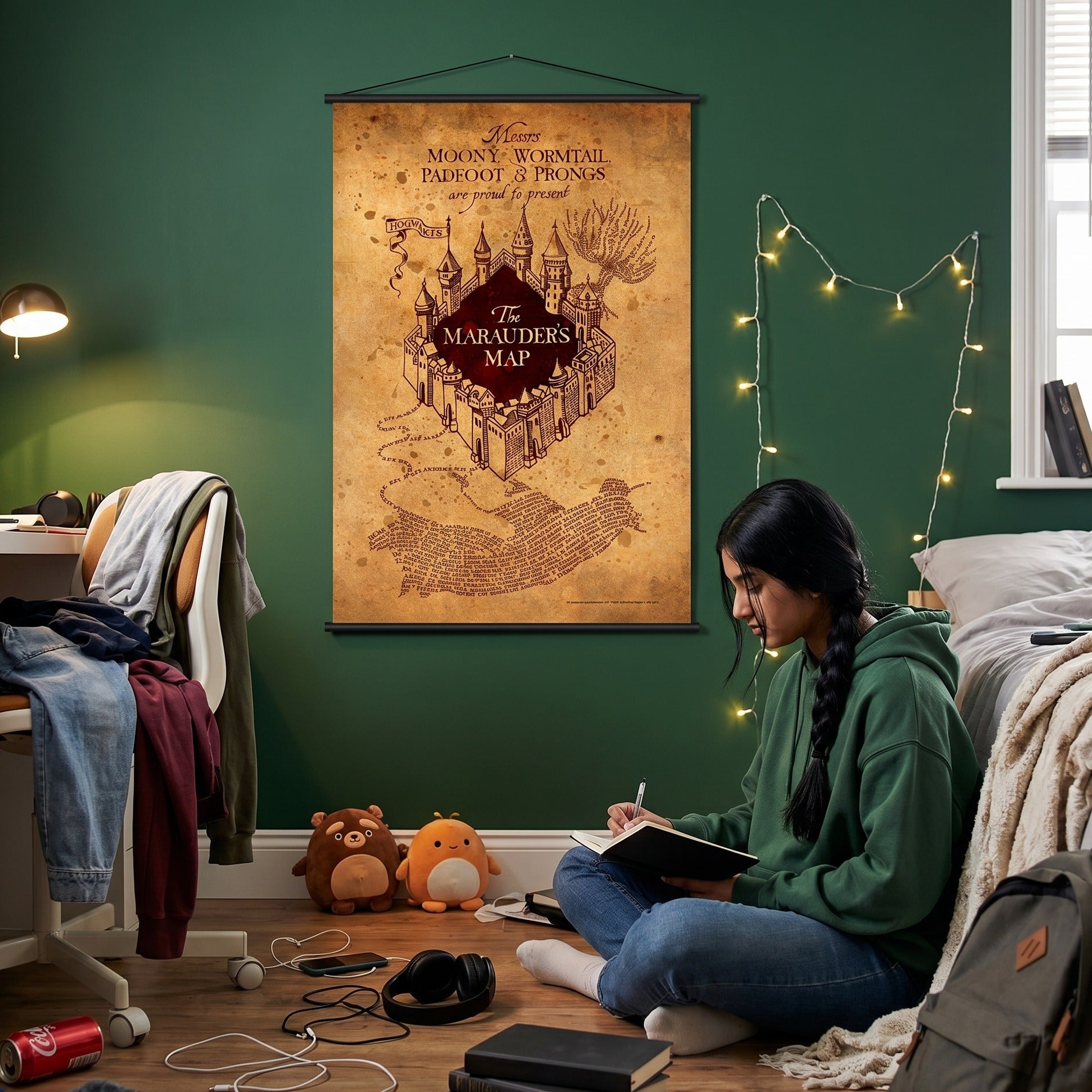 Product image Harry Potter - Marauder’s Map Wall Scroll