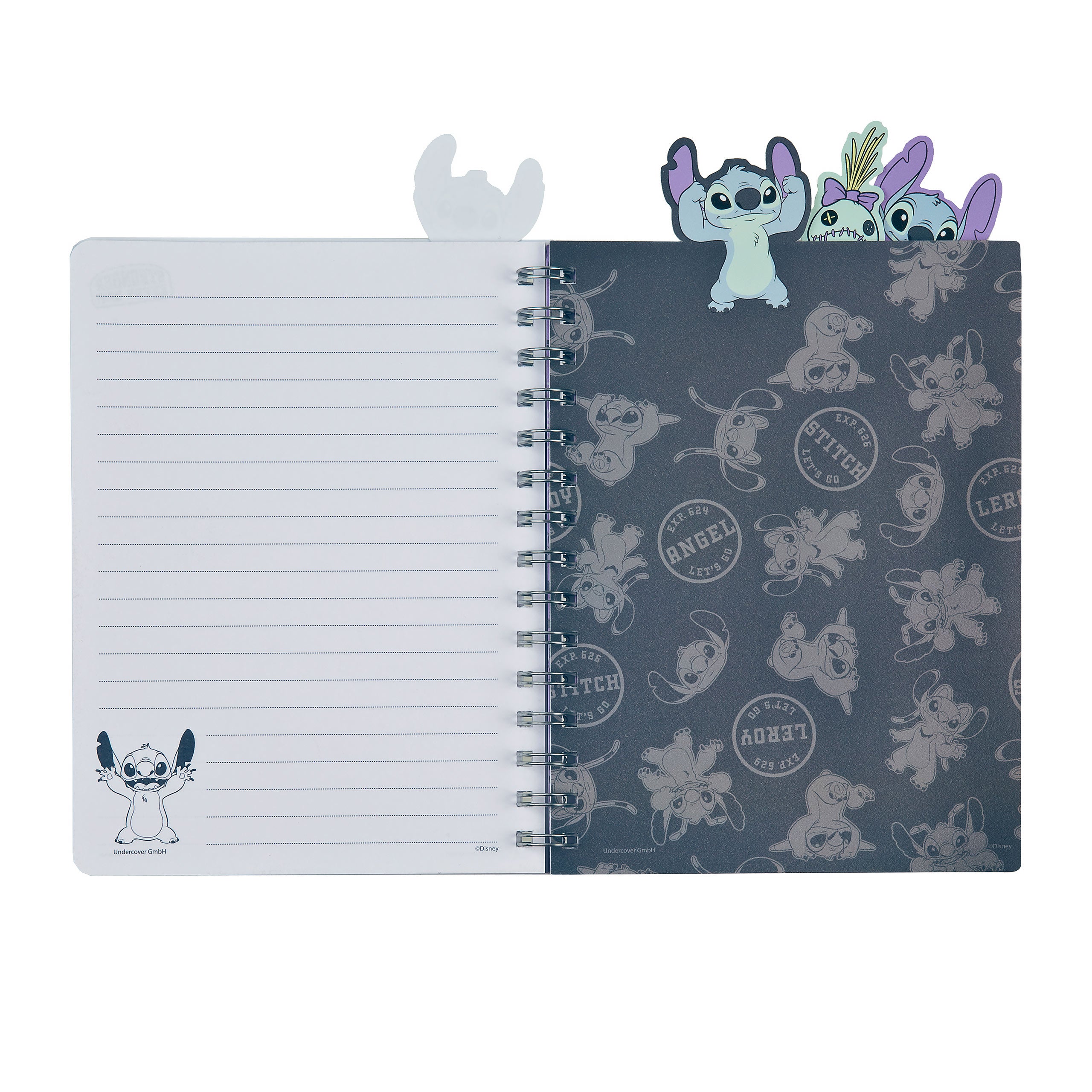 Product image Stitch Spiral Notebook A5 - Lilo & Stitch