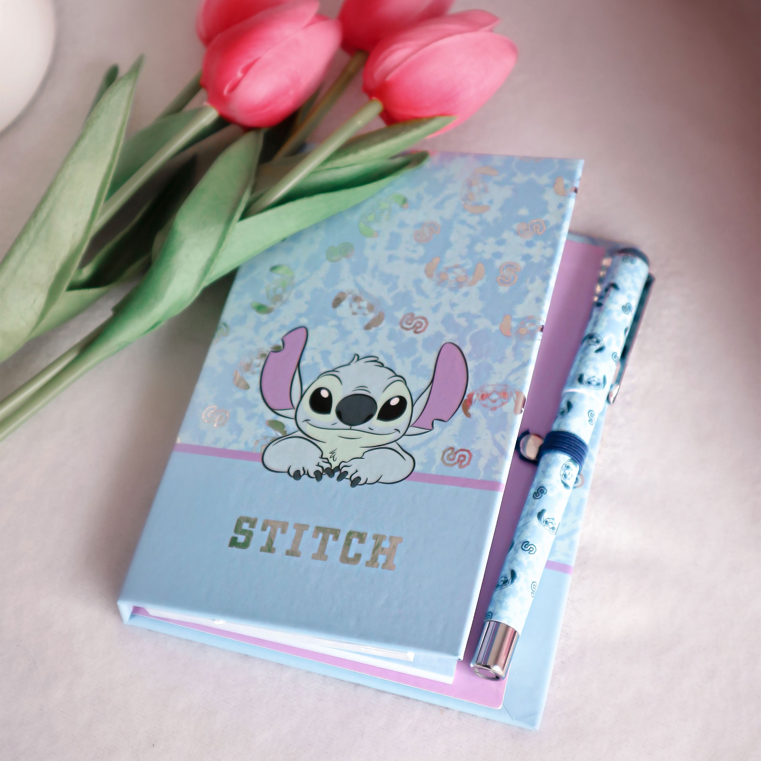 Product image Stitch Notepad Set with Pen - Lilo & Stitch