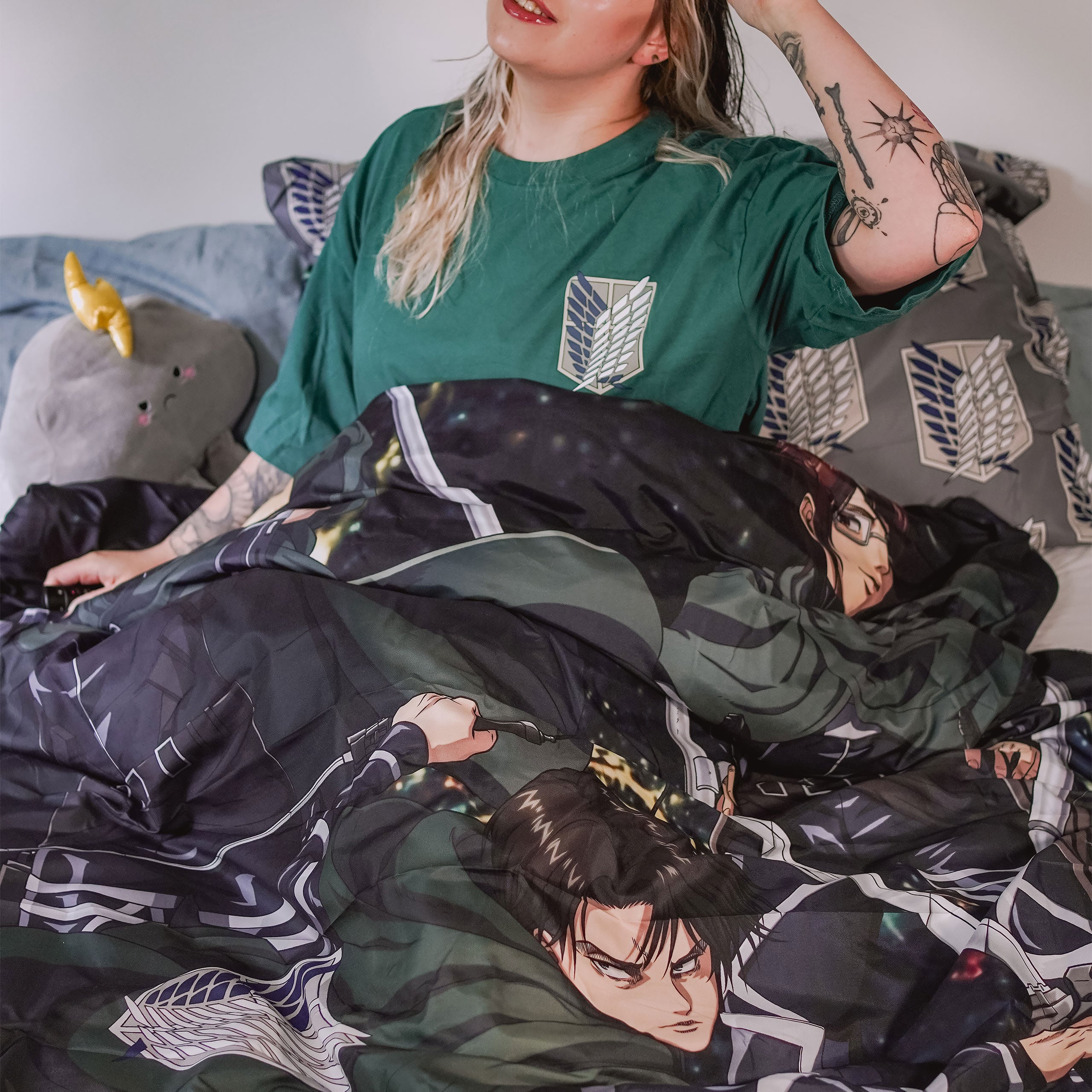 Product image Attack on Titan - Characters Bedding