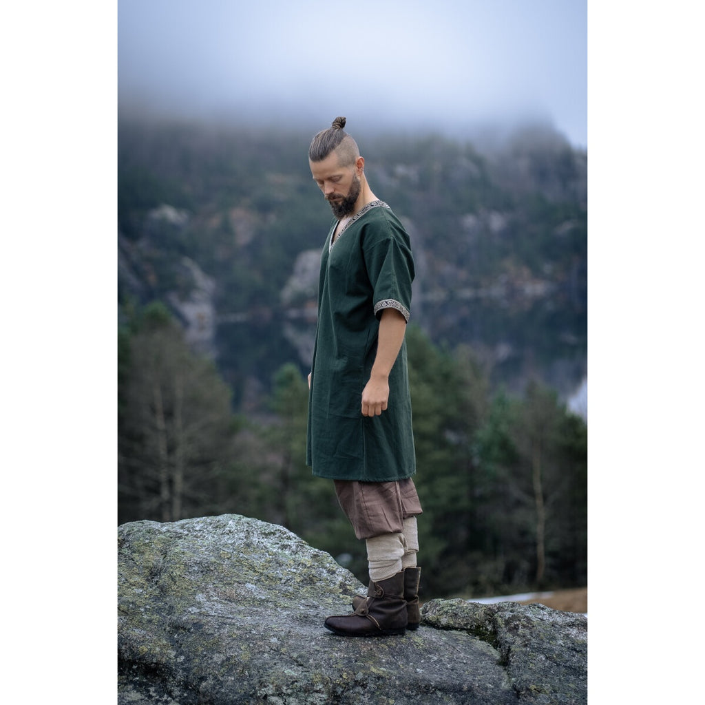 Product image Medieval Short-Sleeve Tunic Loki green