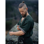 Product image Medieval Short-Sleeve Tunic Loki green