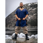 Product image Medieval Short-Sleeve Tunic Loki blue