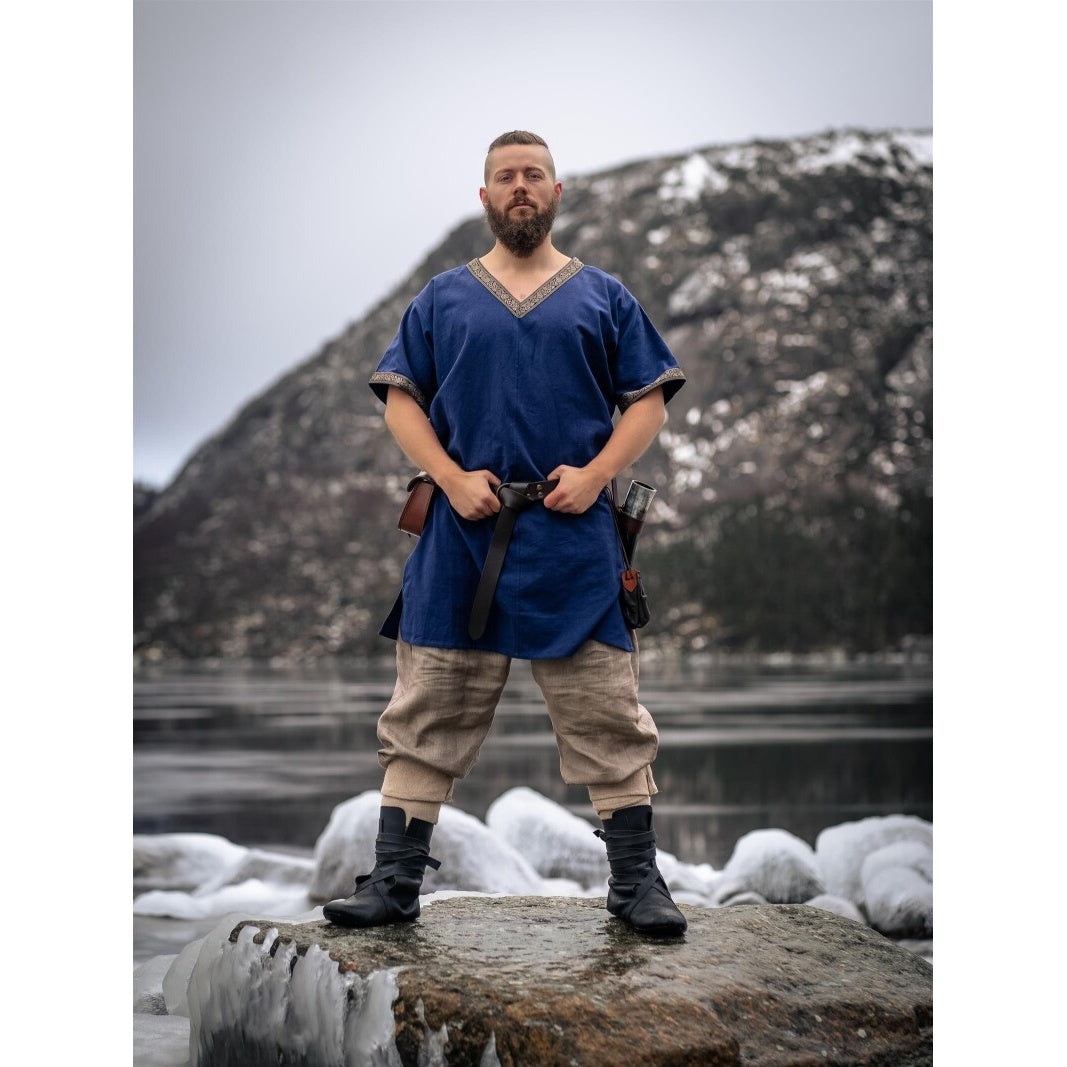 Product image Medieval Short-Sleeve Tunic Loki blue