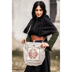 Product image Medieval Shoulder Bag Tora with Embroidery beige