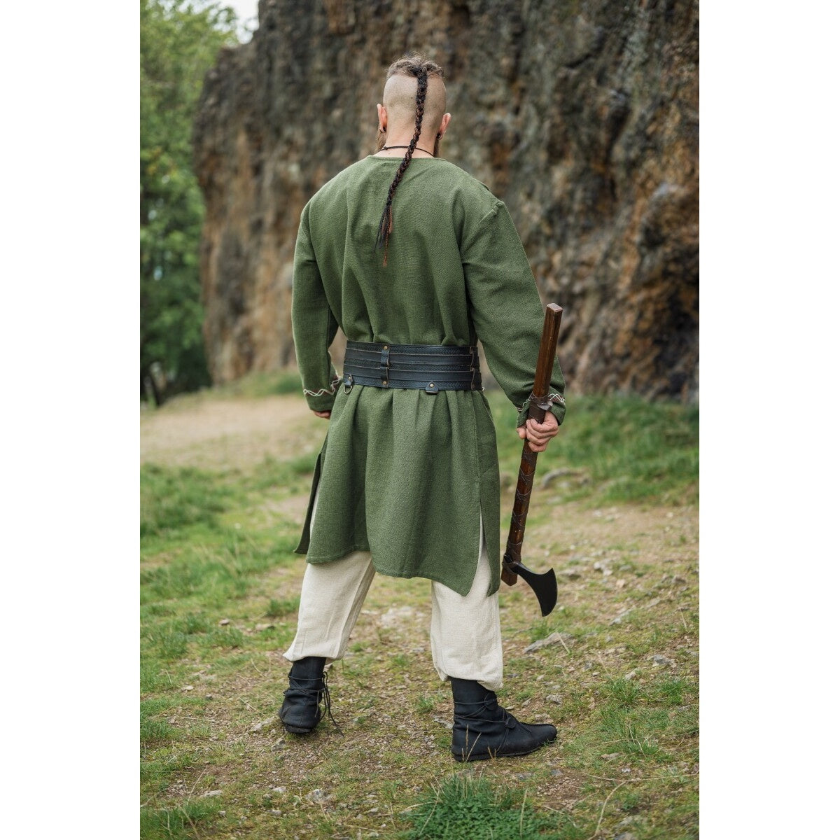 Product image Medieval Viking Tunic Freki olive green