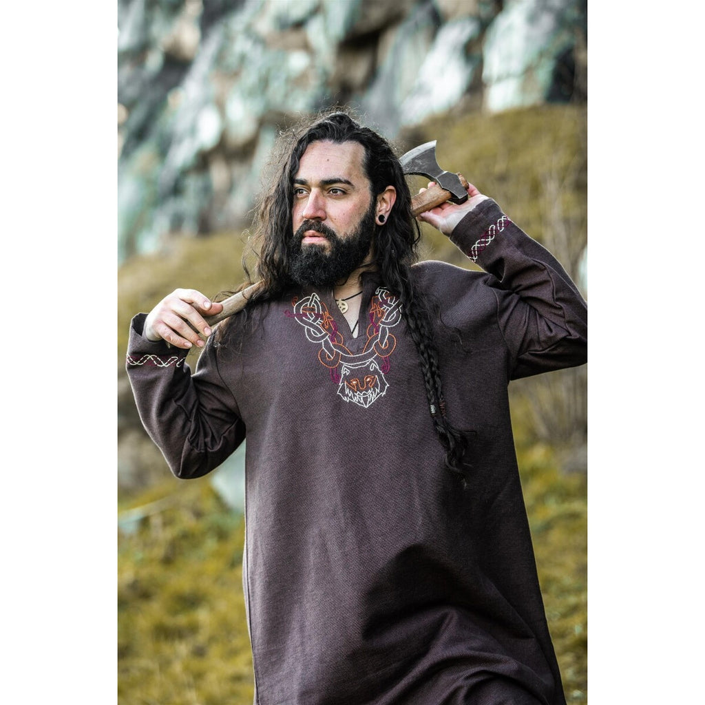 Product image Medieval Viking Tunic Freki brown