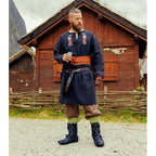 Product image Medieval Viking Tunic Hugin & Munin black