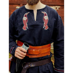 Product image Medieval Viking Tunic Hugin & Munin black