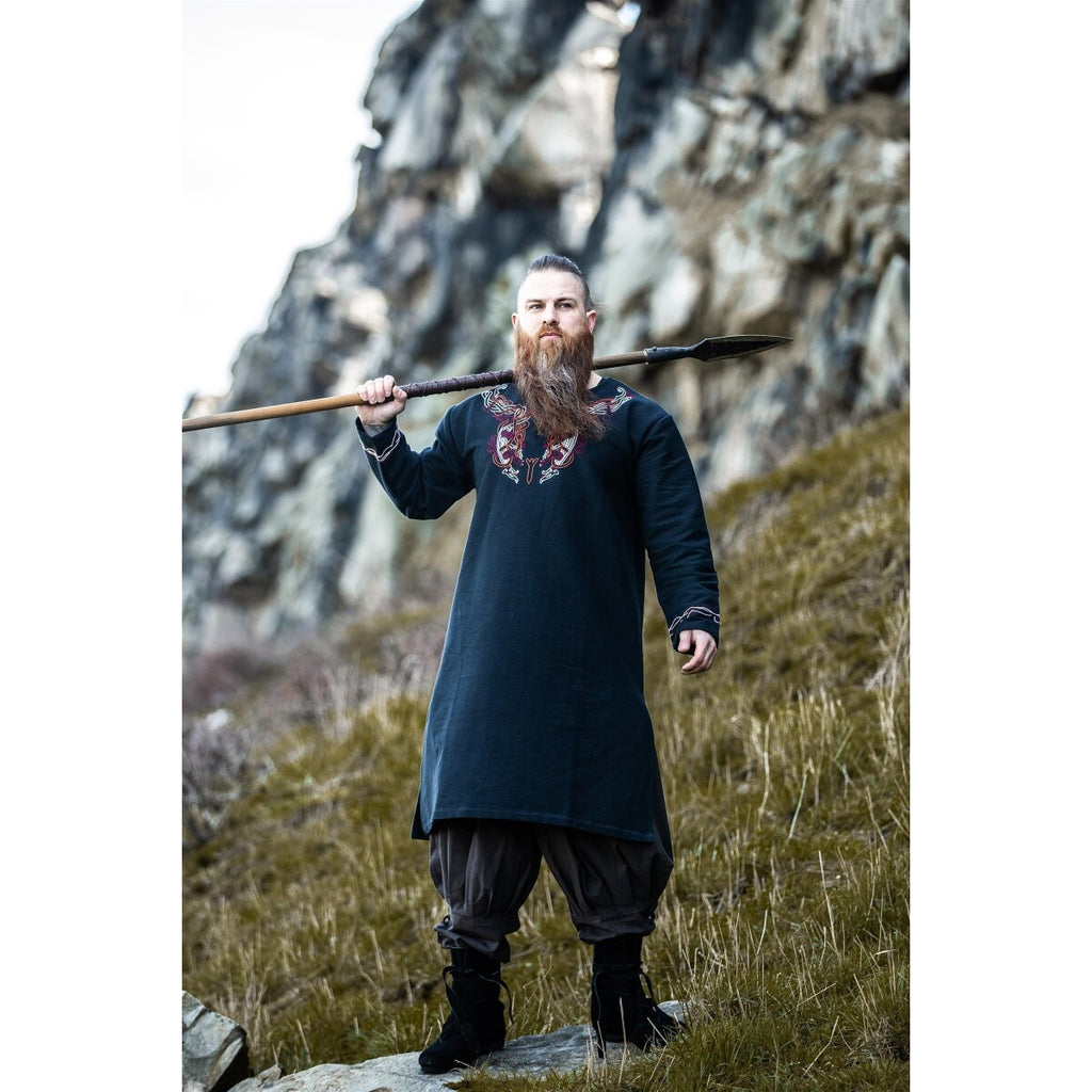 Product image Medieval Viking Tunic Snorri black-red
