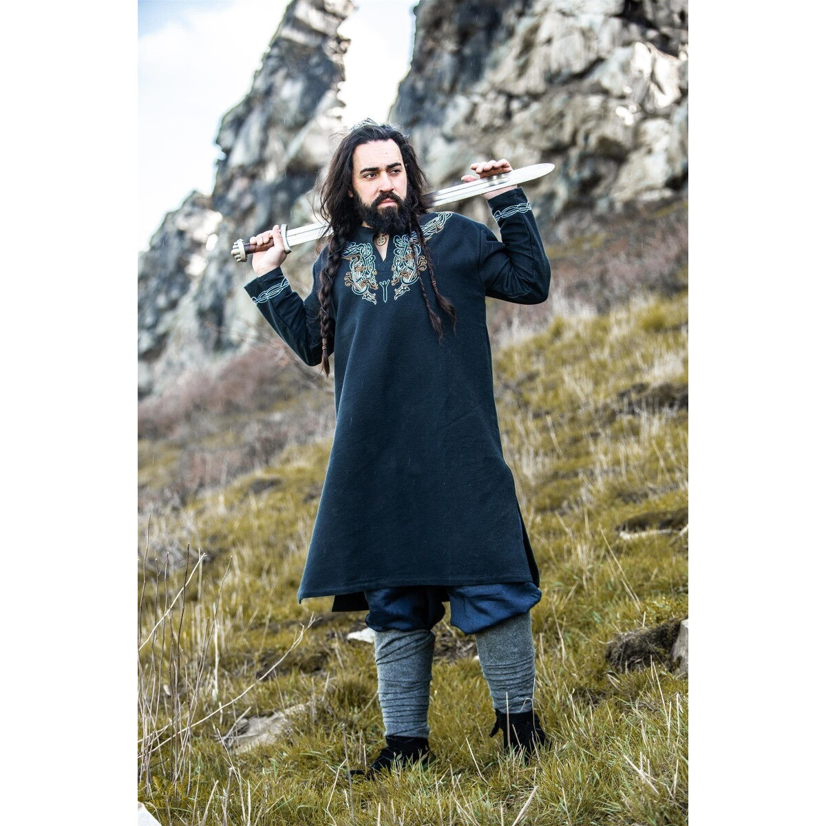 Product image Medieval Viking Tunic Snorri black