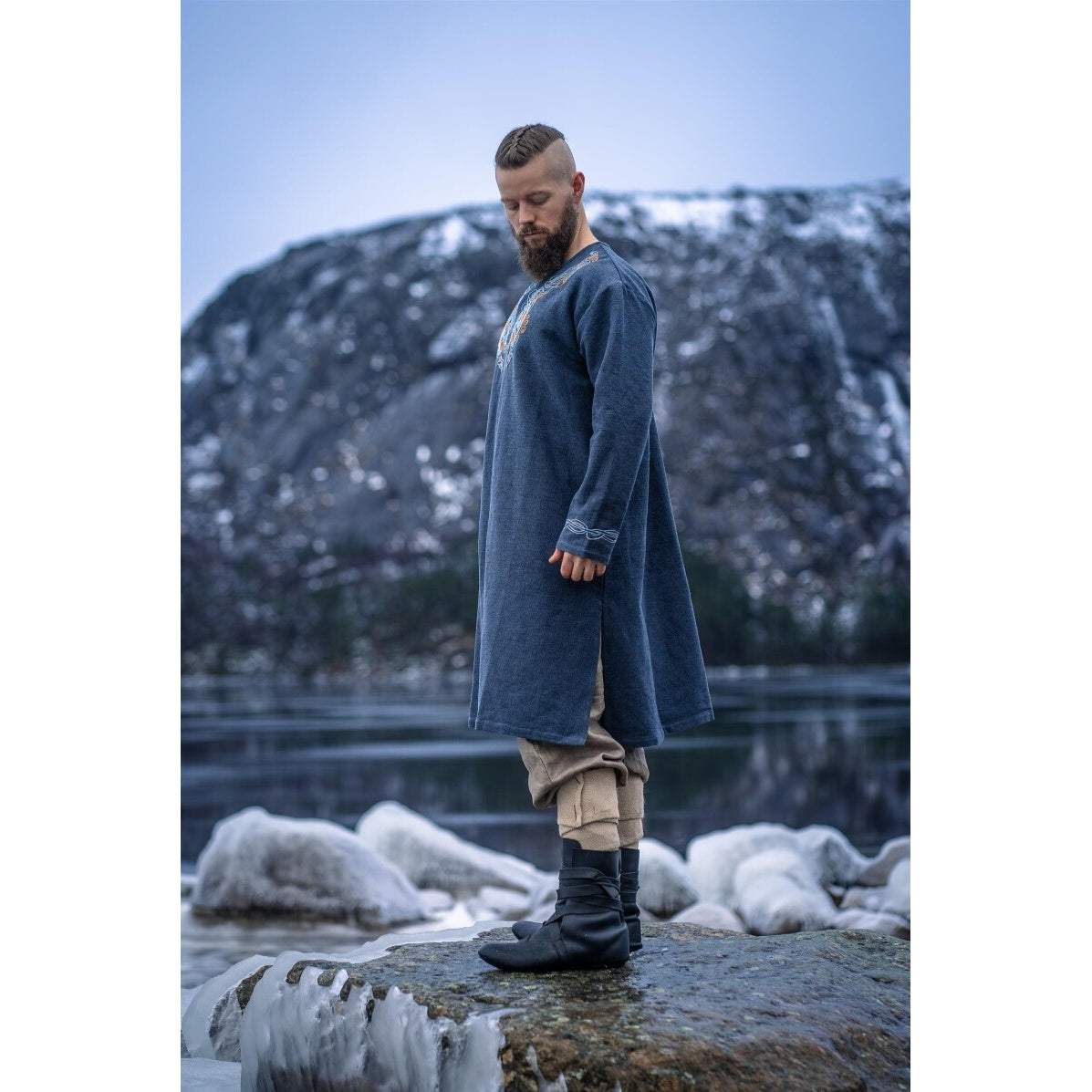 Product image Medieval Viking Tunic Snorri gray-blue