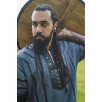 Product image Medieval Viking Tunic Rollo short-sleeved blue-grey