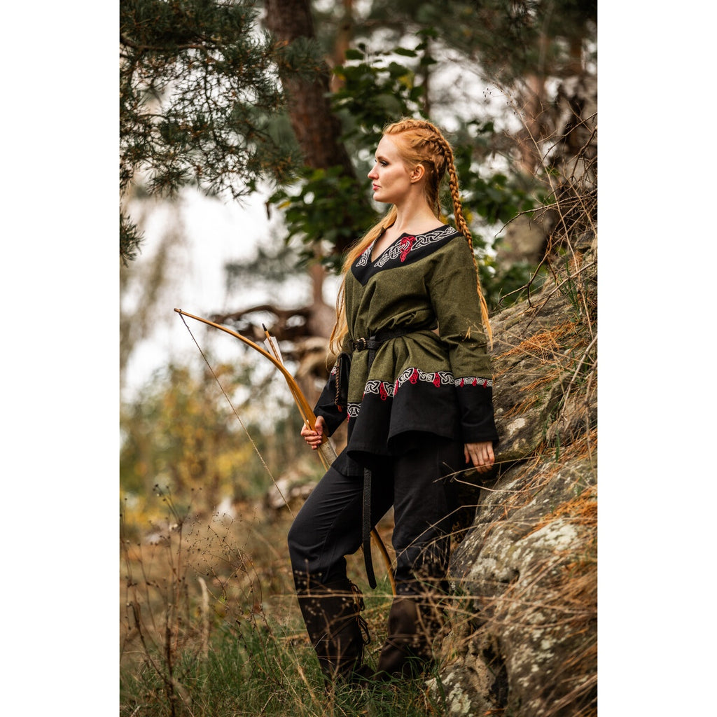 Product image Medieval Viking Tunic Freydis olive