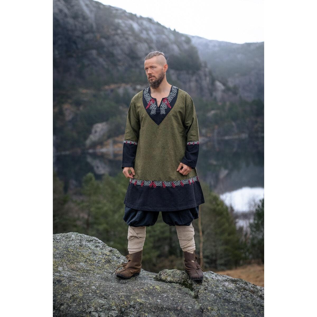 Product image Medieval Viking Tunic Freydis olive